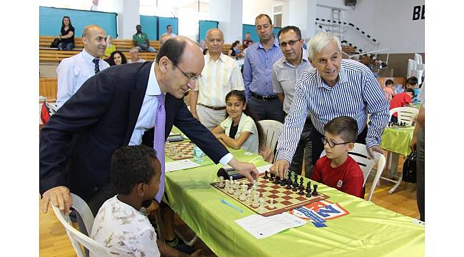 Söke'de ulusal satranç turnuvası heyecanı başladı