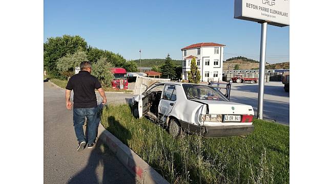 Tavşanlı'da trafik kazası: 3 yaralı