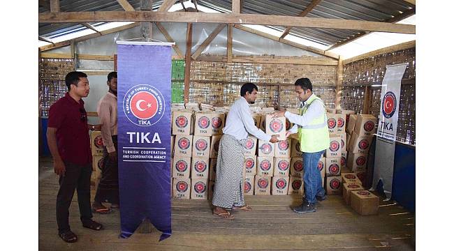 TİKA'dan Arakanlı Müslümanlara yardım eli