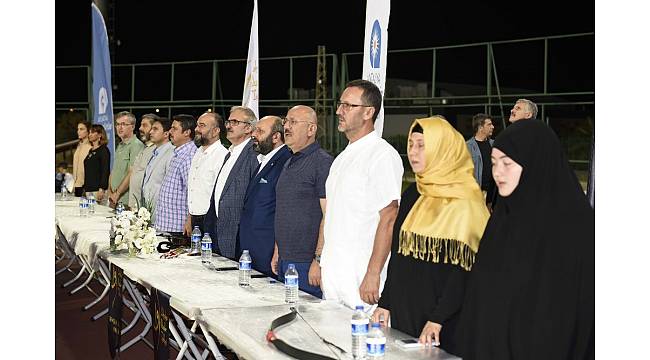 Vali Karaloğlu, okçular tekkesi sahur kupası programına katıldı