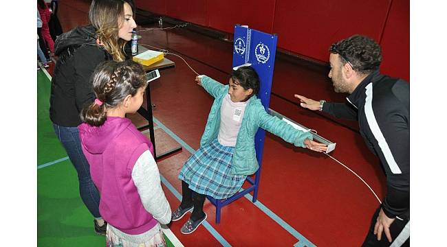 Van'da sportif yetenek taraması sona erdi