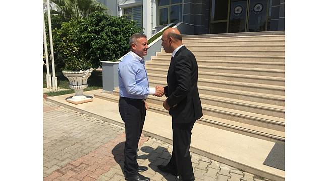 AK Parti'li Özkan'dan Emniyet Müdürü Şahne'ye ziyaret