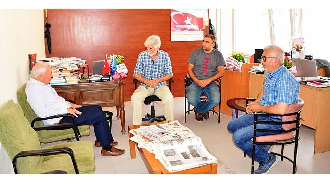 Başkan Yılmaz'dan basın mensuplarına ziyaret