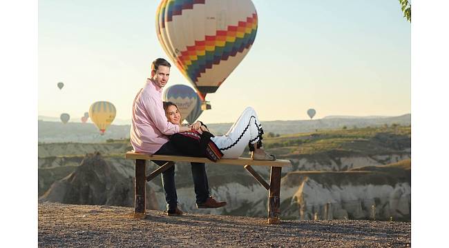 Kapadokya'yı Haziran'da 250 bin turist ziyaret etti