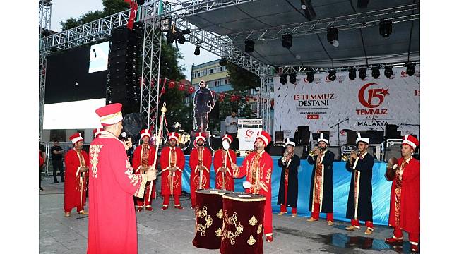 Malatya&#39;da 15 Temmuz Demokrasi ve Milli Birlik Günü