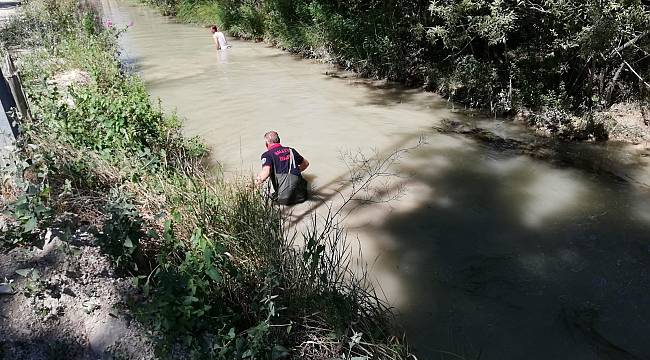 Sulama kanalına düşen iki çocuktan birisi öldü