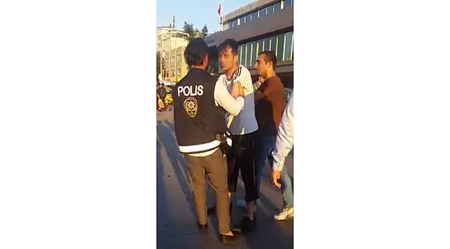 Taksim Meydanı'nda 'taciz' iddiası
