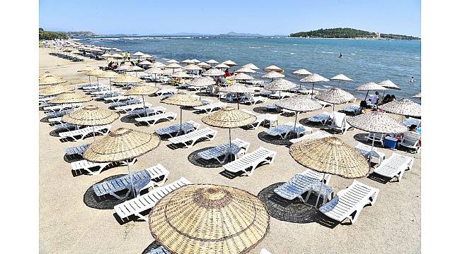 Urla'da "mavi bayrak" bereketi