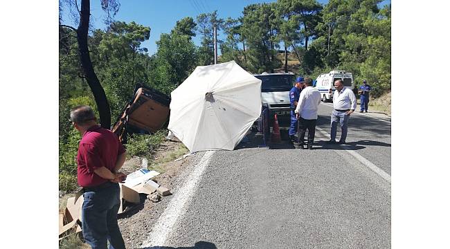 Antalya&#39;da safari minibüsü devrildi: 1 Çek turist öldü, 8 yaralı