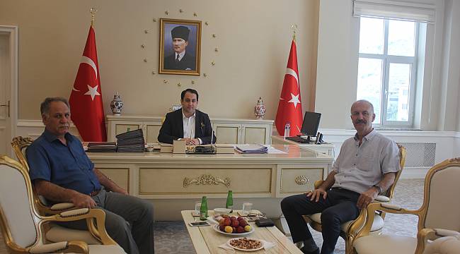 DMO Bölge Müdürü Özbek’ten Kaymakam Zengince’ye ziyaret