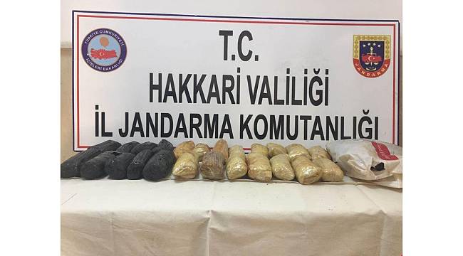 Hakkari'de 21 kilo TNT patlayıcı ele geçirildi