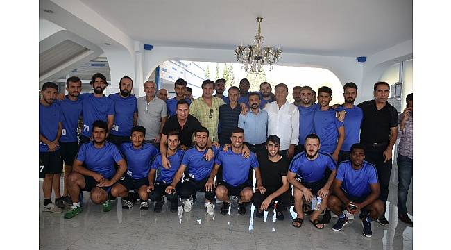 Ünlü futbolcular Kahta&#39;da