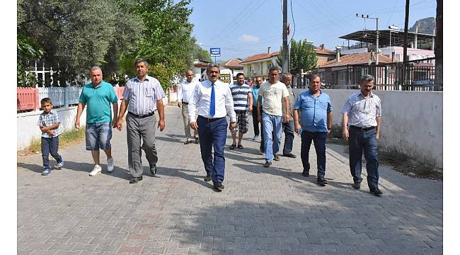 Başkan Alıcık, Bozyurt'ta incelemelerde bulundu