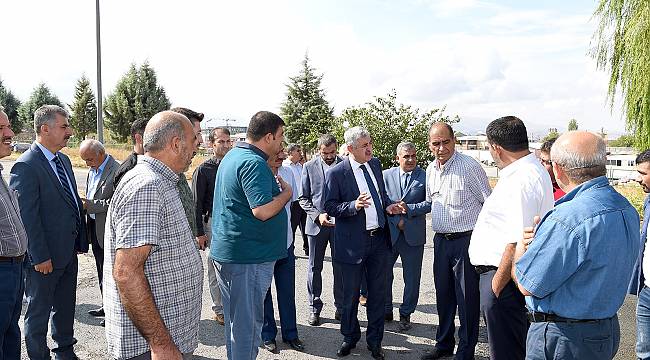 Başkan Polat nakliyatçı esnafı ile bir araya geldi