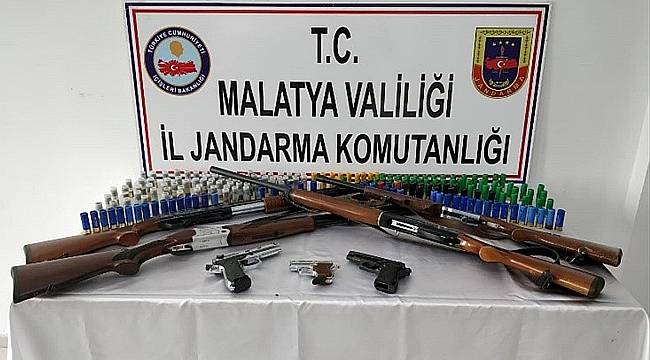 Pütürge’de Silah Operasyonu