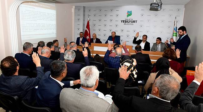 Yeşilyurt Belediye Meclisi Mart Ayı Toplantısını Yaptı
