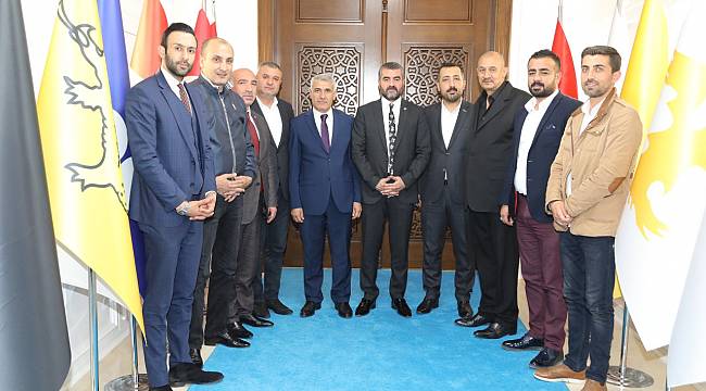 MHP İL BAŞKANI AVŞAR, BAŞKAN GÜDER’İ ZİYARET ETTİ