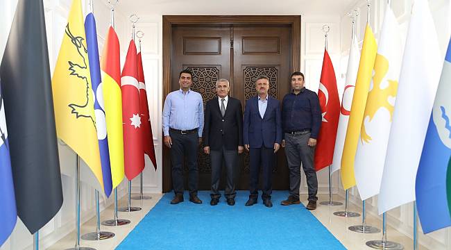 AK PARTİ ELAZIĞ İL BAŞKANI GÜRGÖZE, BAŞKAN GÜDER’İ ZİYARET ETTİ