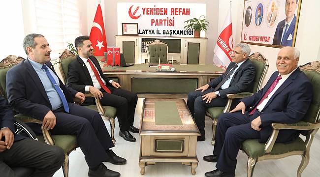 BAŞKAN GÜDER’DEN YENİDEN REFAH PARTİSİ’NE HAYIRLI OLSUN ZİYARETİ