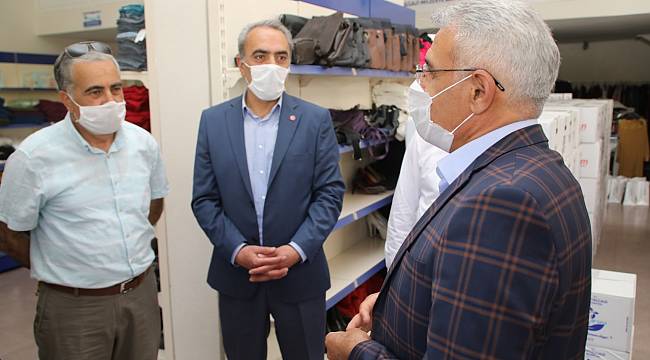 BATTALGAZİ BELEDİYESİ HAYIR ÇARŞISINA DESTEKLER SÜRÜYOR