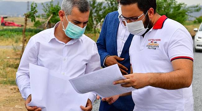YEŞİLYURT BELEDİYESİ, BAĞLANTI YOLLARINI DÜZENLEYEREK TRAFİĞİ AKICI HALE GETİRİYOR