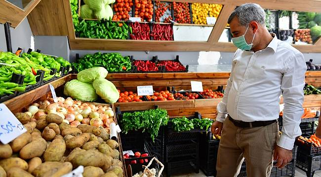 YEŞİLYURT BELEDİYESİ, YEŞİL GIDA MARKETLERİ YAYGINLAŞTIRIYOR