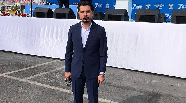 AK PARTİ YEŞİLYURT GENÇLİK KOLLARI BASKANI SALİH TAV'DAN TEŞEKKÜR MESAJI ;