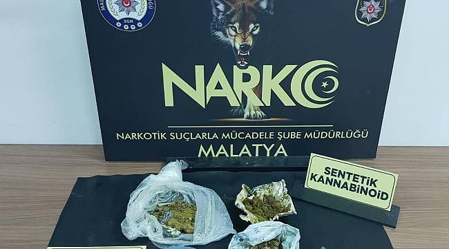Narkotik Suçlarla Mücadele Şube Müdürlüğü görevlilerimizce yapılan çalışmalarda;