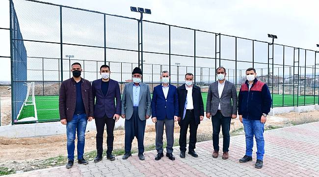 BAŞKAN ÇINAR’IN YENİ DÖNEM VAATLERİNDEN ‘ TOHMA SEMT SPOR SAHASI’ PROJESİ GERÇEĞE DÖNÜŞTÜ