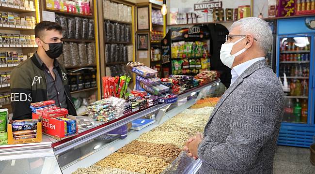 BAŞKAN GÜDER: “ESNAFIMIZIN SORUNU VARSA, ÇÖZÜMÜ İÇİN BİZ ORADAYIZ”