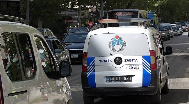 BÜYÜKŞEHİR BELEDİYESİ ZABITA EKİPLERİNDEN TRAFİK DENETİMİ