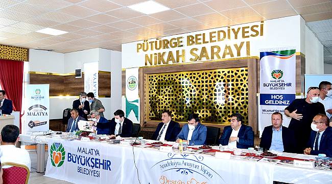 BAŞKAN GÜRKAN: “PÜTÜRGE’YE HİZMET ETMEKTEN ONUR VE GURUR DUYUYORUZ”