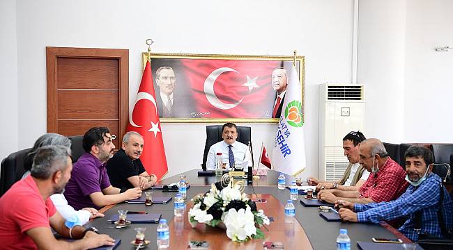 MALATYA GAZETECİLER CEMİYETİNDEN BAŞKAN GÜRKAN’A ZİYARET