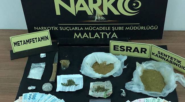 Narkotik Suçlarla Mücadele Şube Müdürlüğünce yapılan çalışmalarda ;