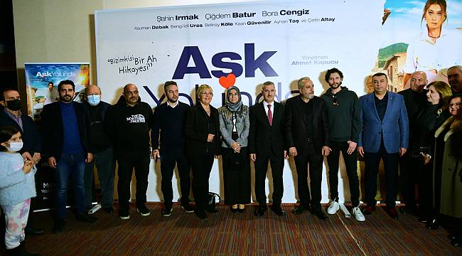 YEŞİLYURT BELEDİYESİNİN KATKILARIYLA ÇEKİMLERİ YEŞİLYURT’TA YAPILAN ‘ AŞK YOLUNDA’ SİNEMA FİLMİNİN MALATYA GALA GÖSTERİMİ YAPILDI