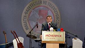 10 Ocak Çalışan Gazeteciler Günü Programına Katılan Başkan Gürkan