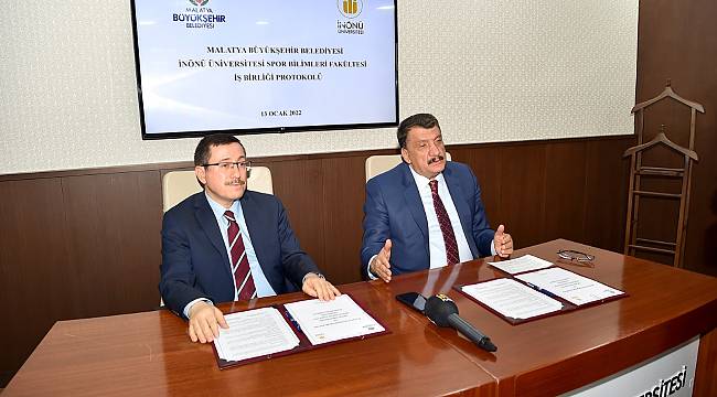 Büyükşehir Belediyesi ve İnönü Üniversitesi Arasında İş Protokolü İmzalandı