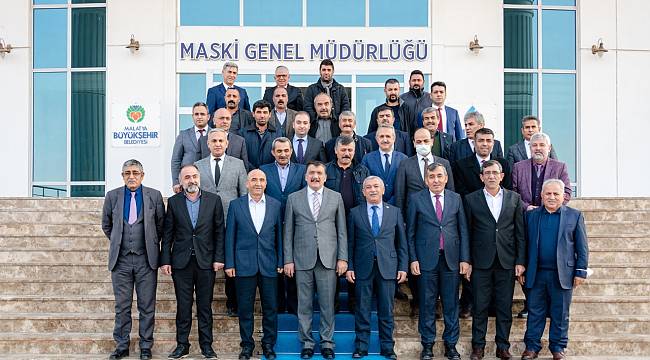 MASKİ Genel Müdürlüğü’nü ziyaret eden Başkan Gürkan:
