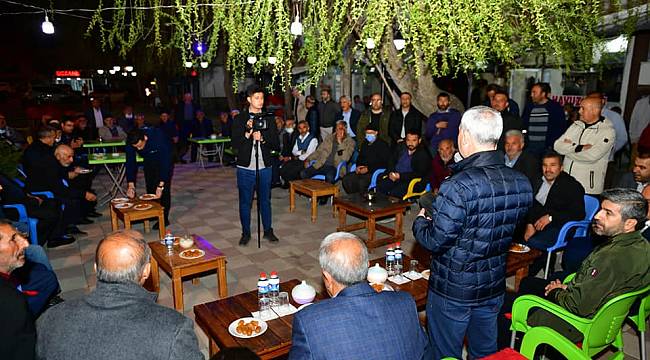 BAŞKAN ÇINAR, ‘MAHALLE MECLİSLERİ’ PROJESİ KAPSAMINDA DİLEK MAHALLE SAKİNLERİYLE BİR ARAYA GELDİ