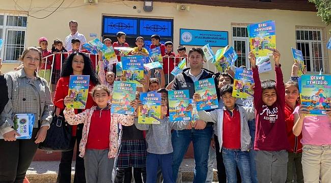 BATTALGAZİ’DE 10 BİN ÖĞRENCİYE GERİ DÖNÜŞÜM EĞİTİMİ VERİLDİ