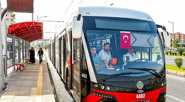 BELEDİYE OTOBÜSLERİ BAYDAMDA ÜCRETSİZ