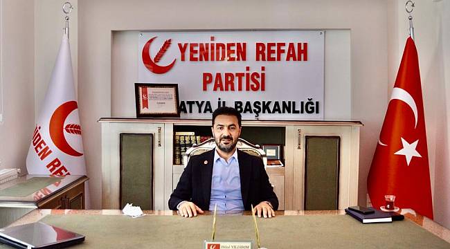 Yeniden Refah Partisi İl Başkanı Bilal Yıldırım ’dan Ramazan Bayramı Kutlama Mesajı