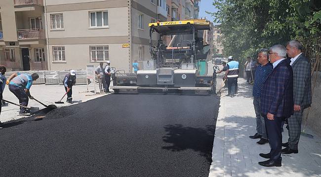 BAŞKAN GÜDER, KERNEK MAHALLESİNDEKİ ULAŞIM YATIRIMLARINI İNCELEDİ