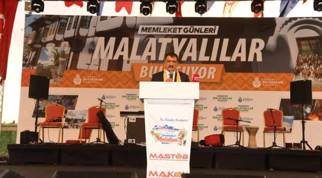 5. Geleneksel İstanbul’da Malatya Tanıtım Günlerinin resmi açılışı yapıldı