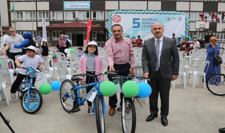 Rize’de ’sıfır atık’lar ödüllendirildi