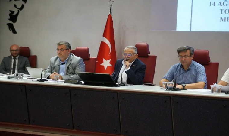 Kayseri Meclisi’nden ağustos toplantısı