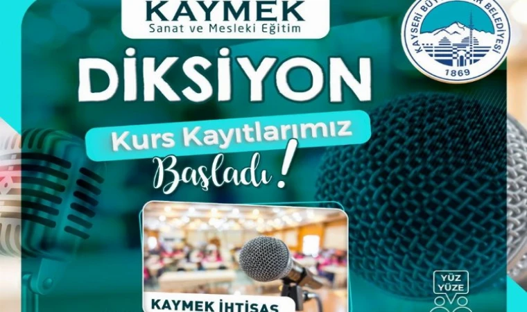 KAYMEK’in diksiyon kursu