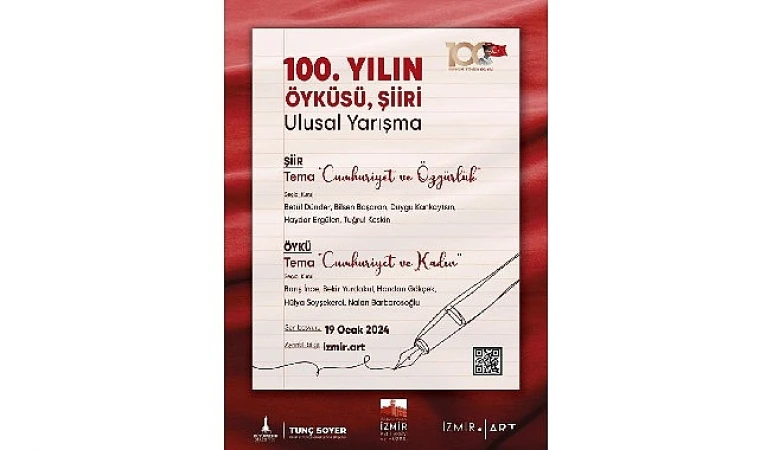 “100. Yılın Öyküsü, Şiiri” yarışmasına başvurular başladı