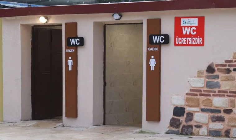 İzmit Yenicuma’daki tuvaletler ücretsiz oldu