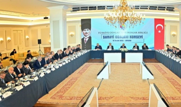 TOBB Sanayi Odaları Konseyi toplandı